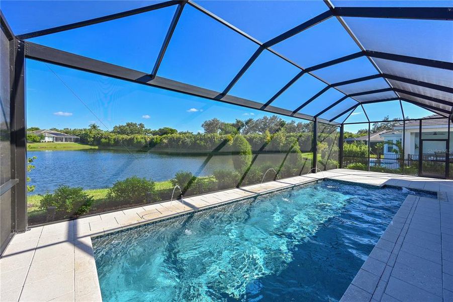 Exterior details and patio area of a home in , Sarasota (Image 21).