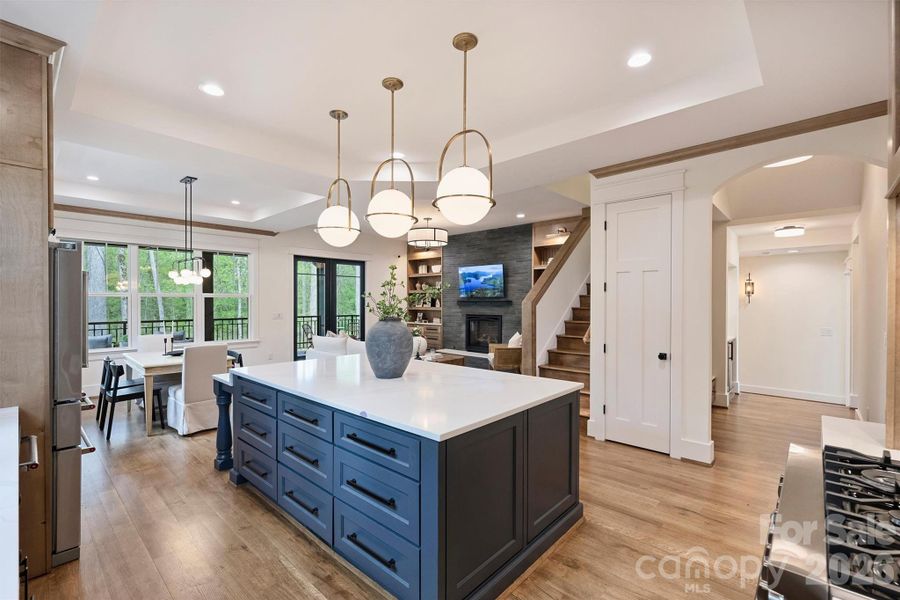 Furnished interior view inside a new home in , Charlotte (Image 40).