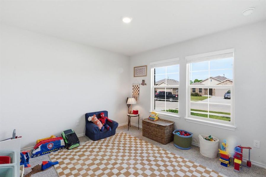 Furnished interior view inside a new home in Sculptor's Park, Springtown (Image 11).