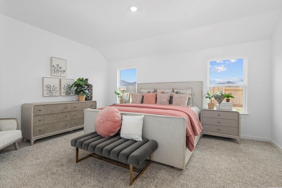 Furnished interior view inside a new home in Emberly, Beasley (Image 9).