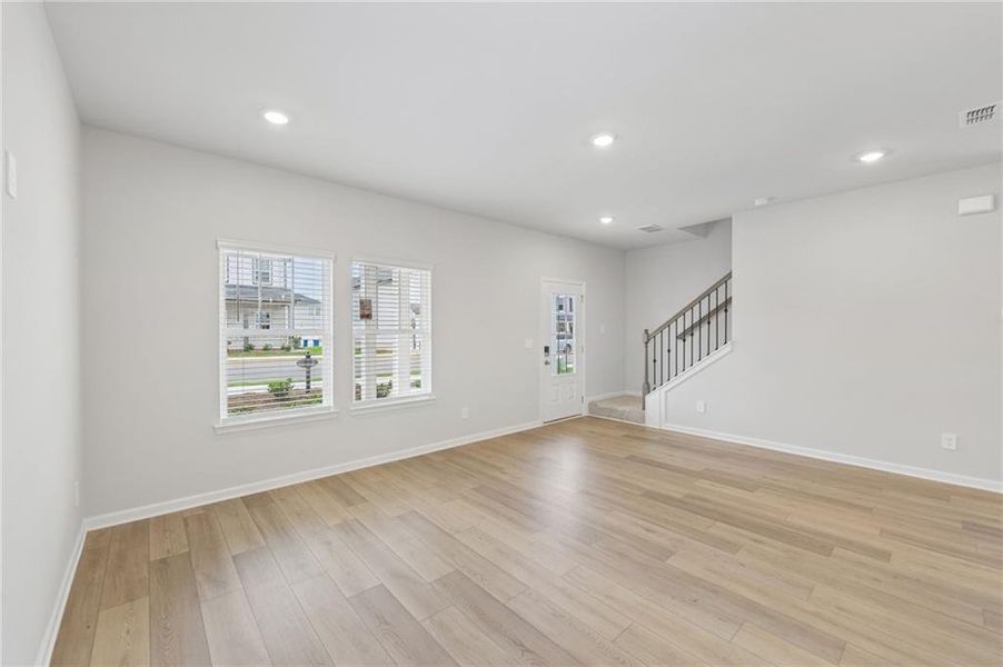 Spacious, unfurnished interior of a new home in Martin Springs - Cottage Series, Lawrenceville (Image 32).