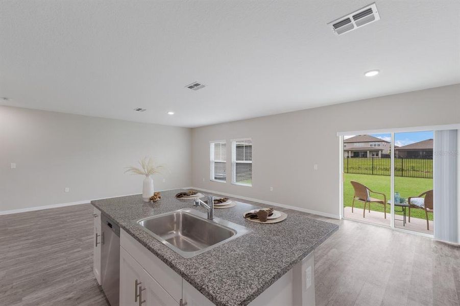 Furnished interior view inside a new home in , Parrish (Image 3).