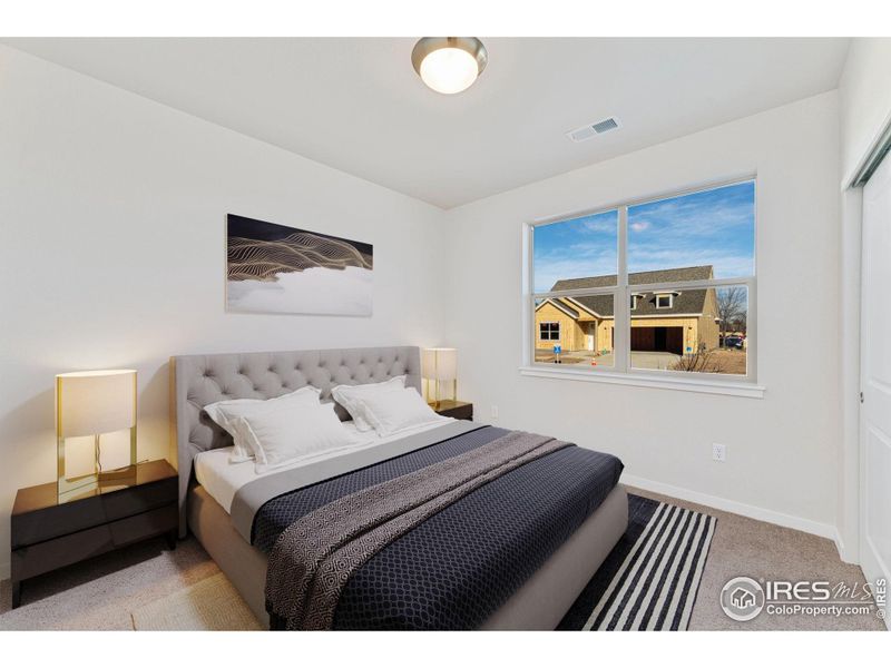 GUEST BEDROOM VIRTUALLY STAGED