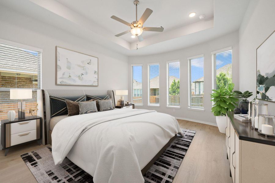 Primary Bedroom - Virtually Staged