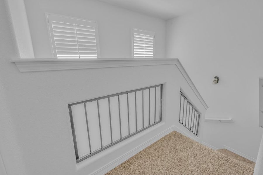 Representative unfurnished interior of a home built from the Bellagio 425SSC by Saratoga Homes in Paseo Del Este, El Paso (Image 47).