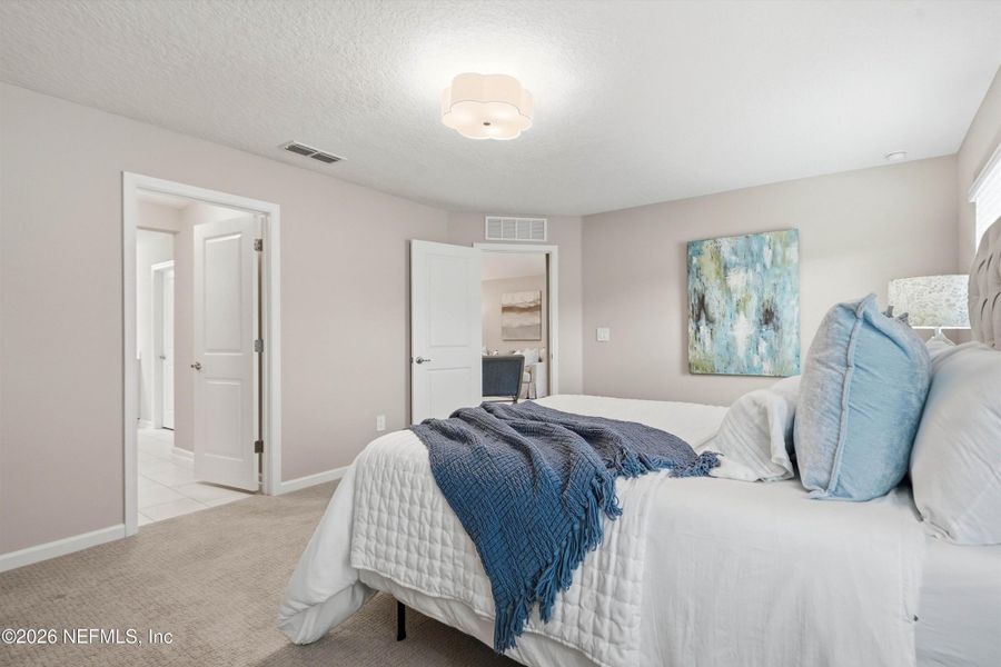 Furnished interior view inside a new home in , St. Augustine (Image 20).