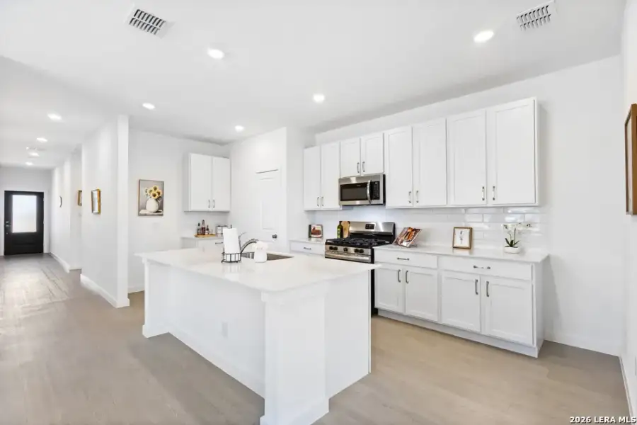 Furnished interior view inside a new home in Hightop Ridge, Converse (Image 9).