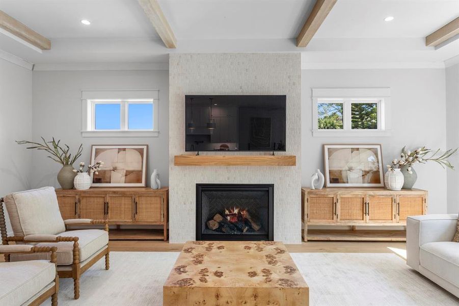 Furnished interior view inside a new home in , Tampa (Image 6).