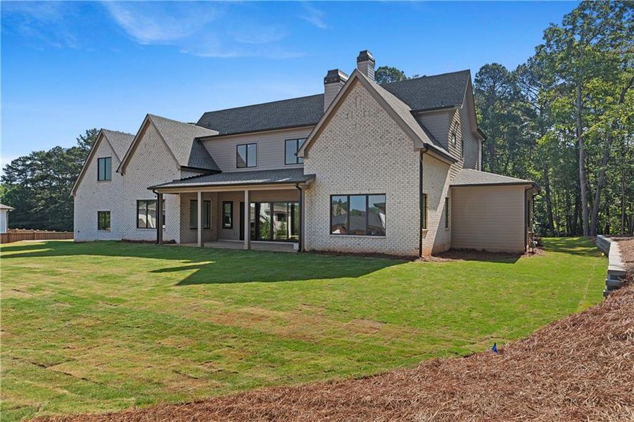 Exterior details and patio area of a home in , Suwanee (Image 30). Exterior details and patio area of a home in , Suwanee (Image 30).