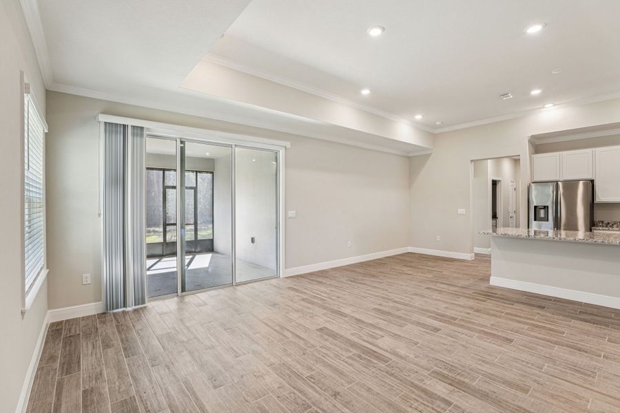 Spacious, unfurnished interior of a new home in Eagle Crest, Malabar (Image 16). Spacious, unfurnished interior of a new home in Eagle Crest, Malabar (Image 16).