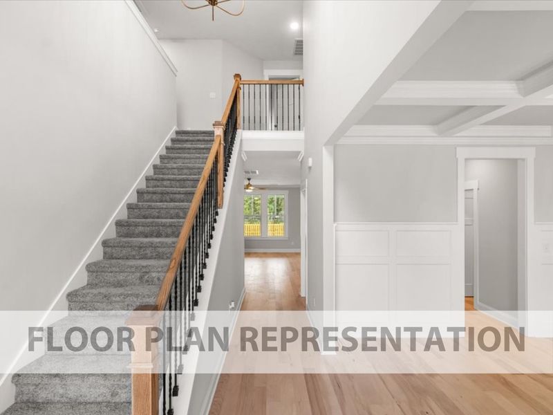 Nottaway Floor Plan Representation | Entryway