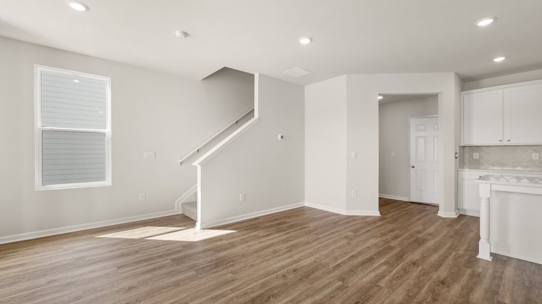Spacious, unfurnished interior of a new home in Brookland Commons, Monroe (Image 8).