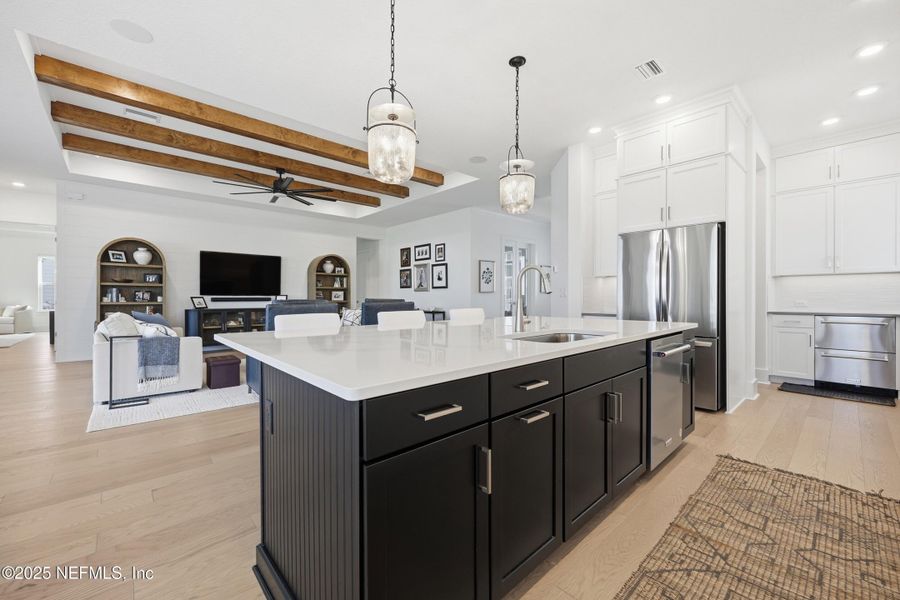 Furnished interior view inside a new home in , Jacksonville (Image 13).