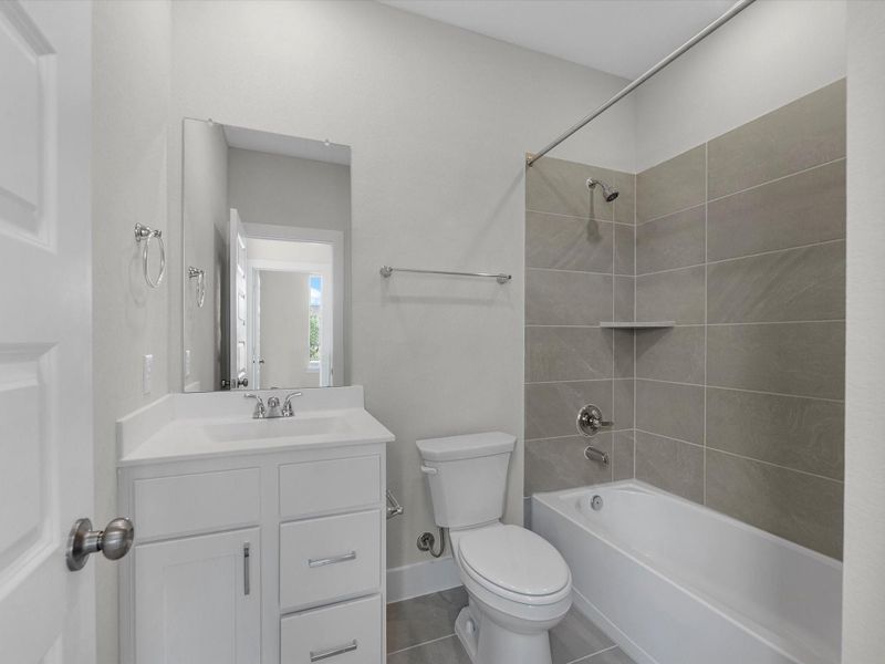 Furnished interior view inside a new home in Jubilee 50′, Hockley (Image 5).