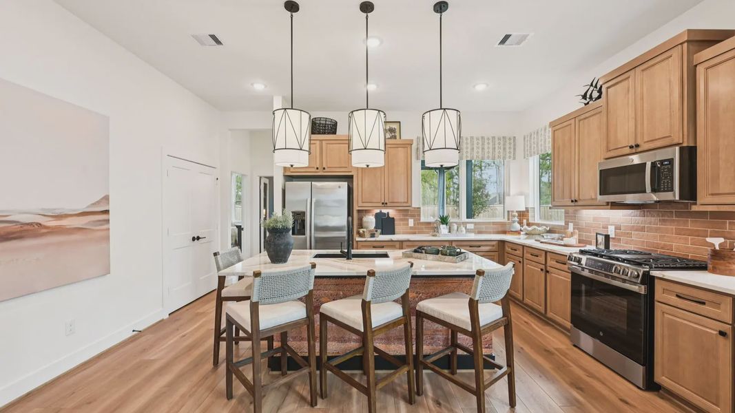 Representative furnished interior of a home built from the Tanlay by Chesmar Homes in Kresston Chateau, Montgomery (Image 11). Representative furnished interior of a home built from the Tanlay by Chesmar Homes in Kresston Chateau, Montgomery (Image 11).