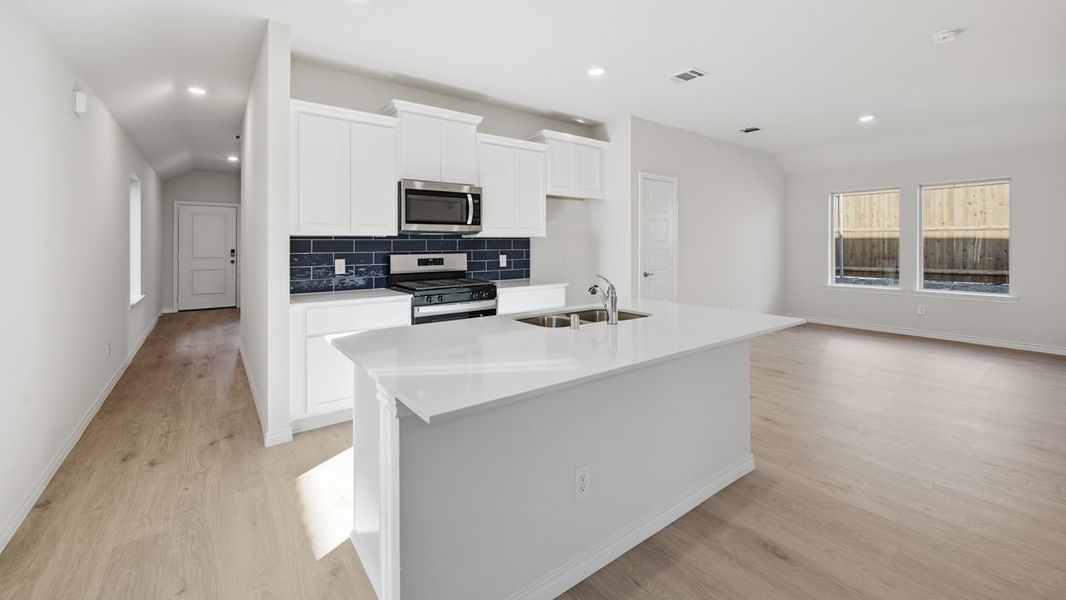 Furnished interior view inside a new home in Windchime, Celina (Image 3).