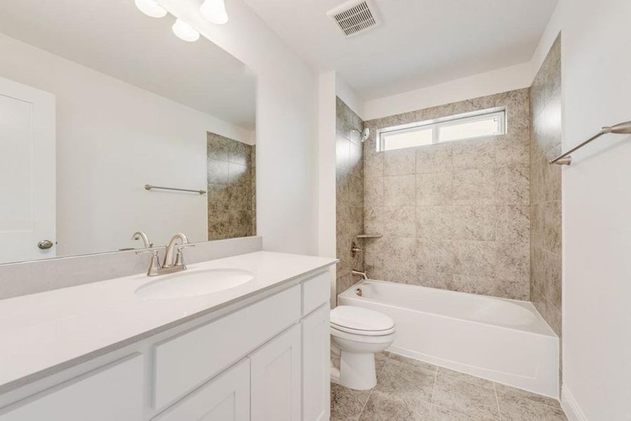 Furnished interior view inside a new home in Somercrest, Midlothian (Image 18). Furnished interior view inside a new home in Somercrest, Midlothian (Image 18).