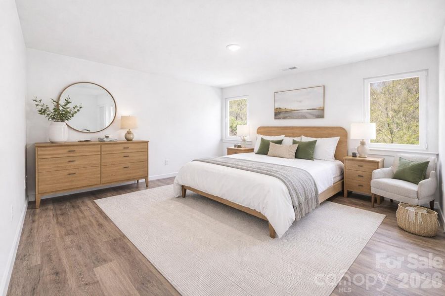 Furnished interior view inside a new home in , Hudson (Image 8).