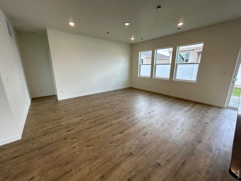 Spacious, unfurnished interior of a new home in Union Colony West, Greeley (Image 15).