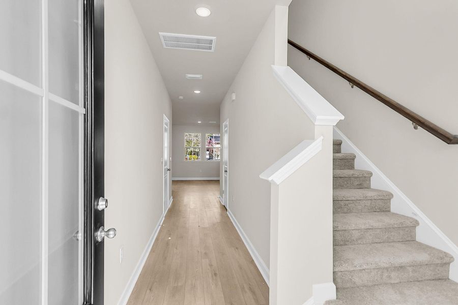 Spacious, unfurnished interior of a new home in Windward Village, Summerville (Image 28). Spacious, unfurnished interior of a new home in Windward Village, Summerville (Image 28).