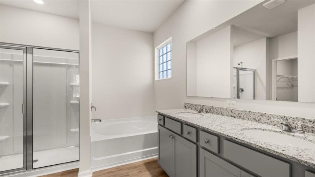 Furnished interior view inside a new home in Oconee Overlook, Gainesville (Image 8).