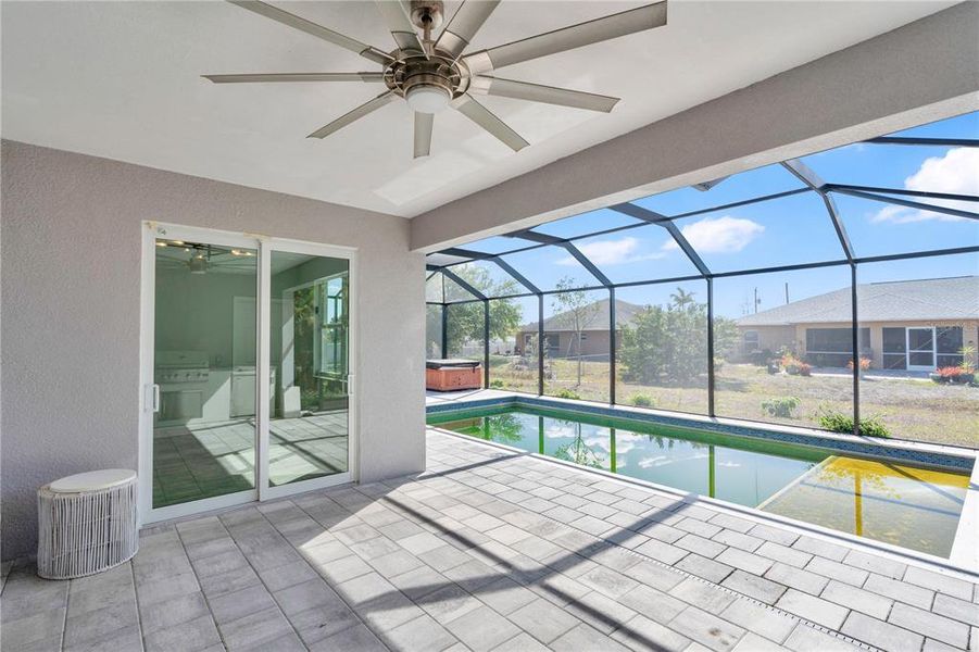 Exterior details and patio area of a home in , Cape Coral (Image 18).