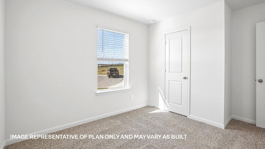 Representative unfurnished interior of a home built from the The Lakeway by D.R. Horton in Revelry, Del Valle (Image 33).