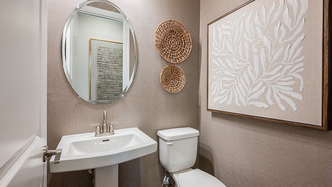 Representative furnished interior of a home built from the Lazio II by Taylor Morrison in Westview Community Group Page, Kissimmee (Image 30).