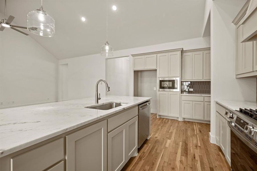 Furnished interior view inside a new home in LeTara, Haslet (Image 10).