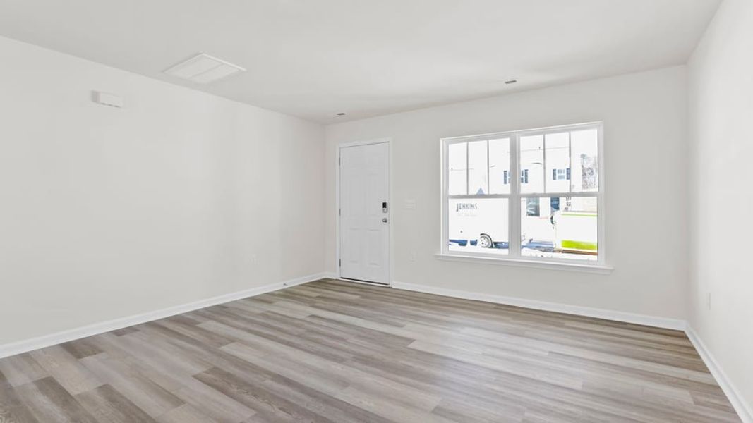 Spacious, unfurnished interior of a new home in Village Grove, Greenville (Image 18).