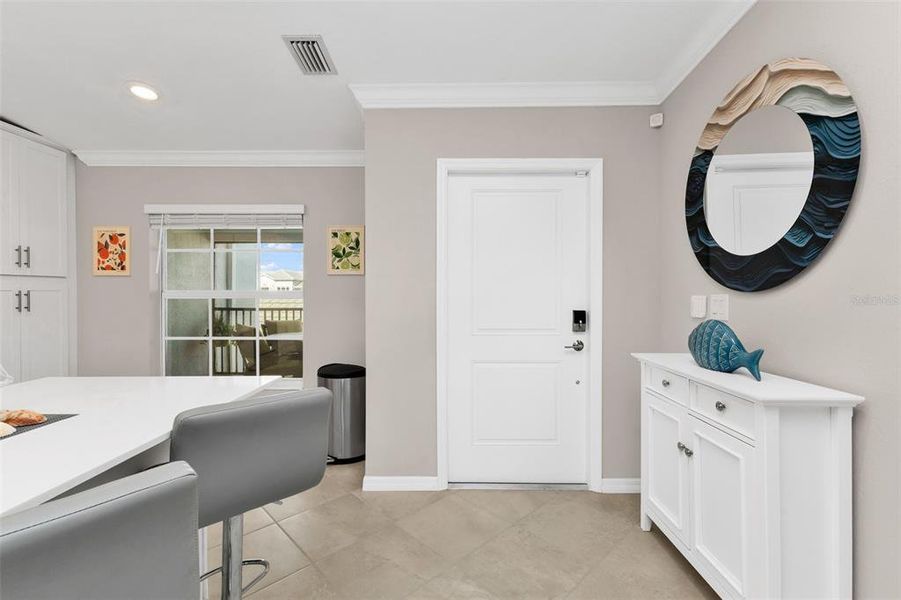 Furnished interior view inside a new home in , Punta Gorda (Image 36).
