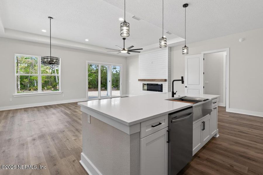 Furnished interior view inside a new home in , Yulee (Image 9). Furnished interior view inside a new home in , Yulee (Image 9).