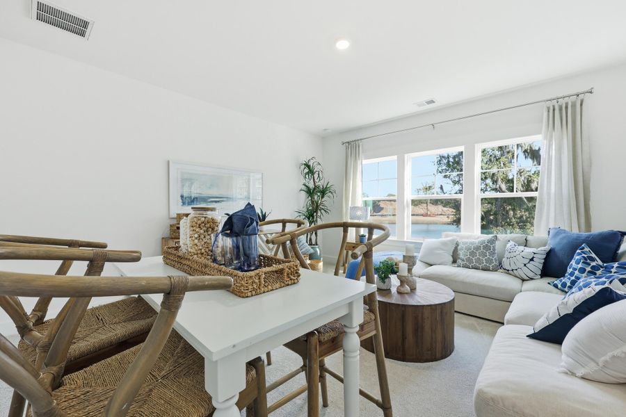 Furnished interior view inside a new home in , Summerville (Image 46).