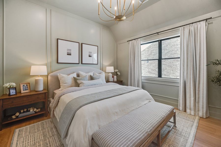 Representative furnished interior of a home built from the Lakeside - SH 5434 by Shaddock Homes in Furst Ranch, Argyle (Image 41).