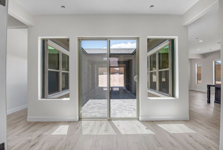 Spacious, unfurnished interior of a new home in Overlook at The Dells, Prescott (Image 22). Spacious, unfurnished interior of a new home in Overlook at The Dells, Prescott (Image 22).