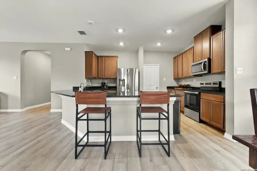 Furnished interior view inside a new home in , San Antonio (Image 6).