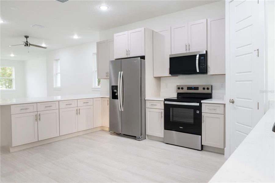 Furnished interior view inside a new home in , St. Cloud (Image 4). Furnished interior view inside a new home in , St. Cloud (Image 4).