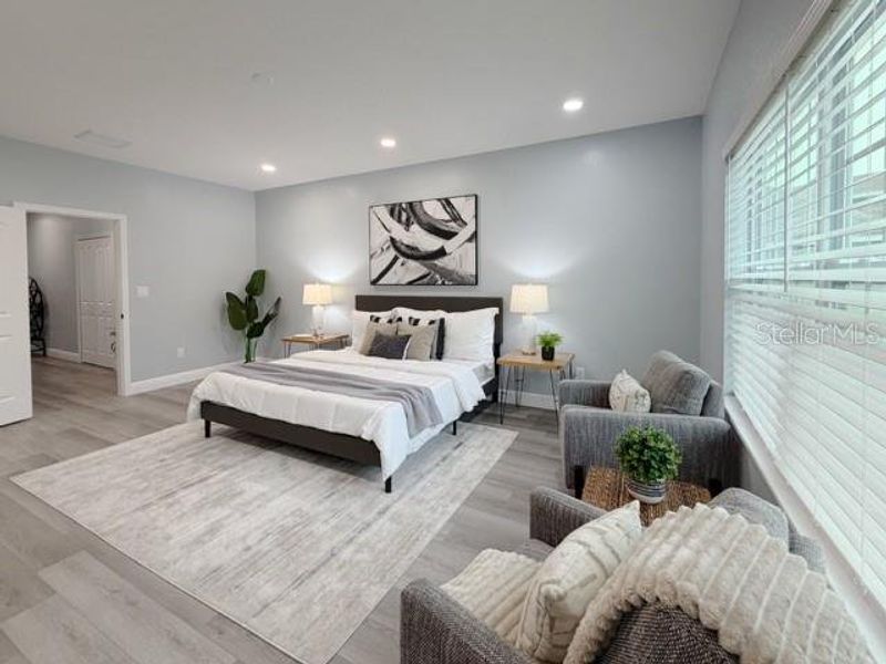 Furnished interior view inside a new home in , Tarpon Springs (Image 14). Furnished interior view inside a new home in , Tarpon Springs (Image 14).