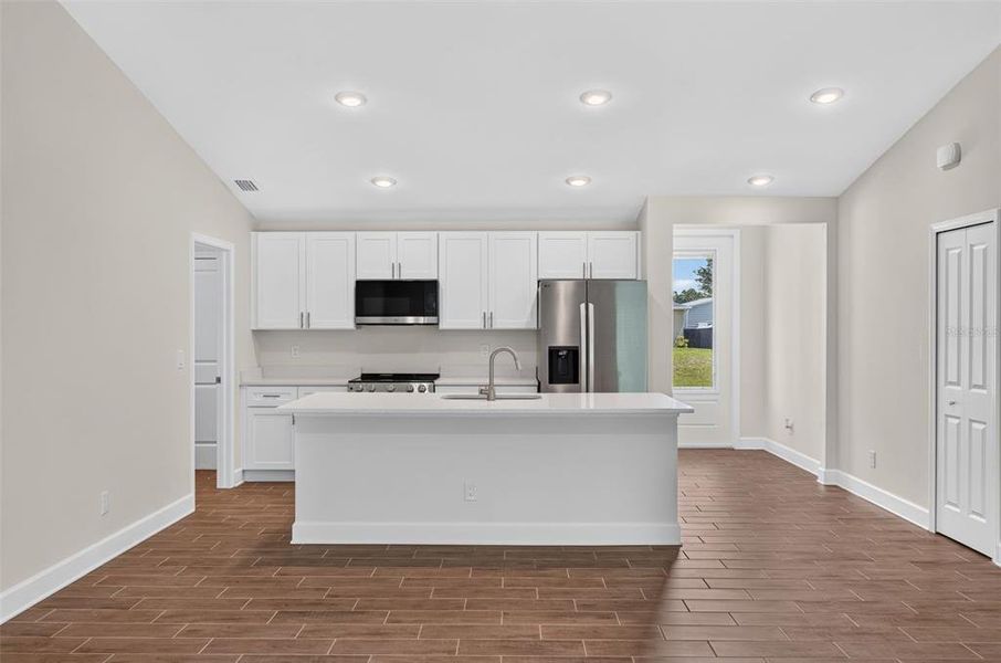 Furnished interior view inside a new home in , Port Charlotte (Image 7). Furnished interior view inside a new home in , Port Charlotte (Image 7).