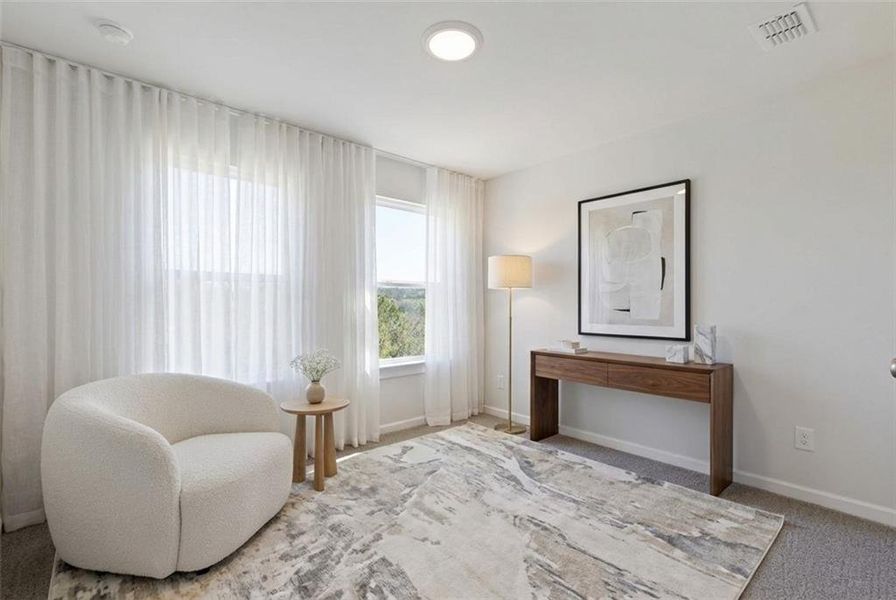 Furnished interior view inside a new home in High Shoals, Dallas (Image 10).