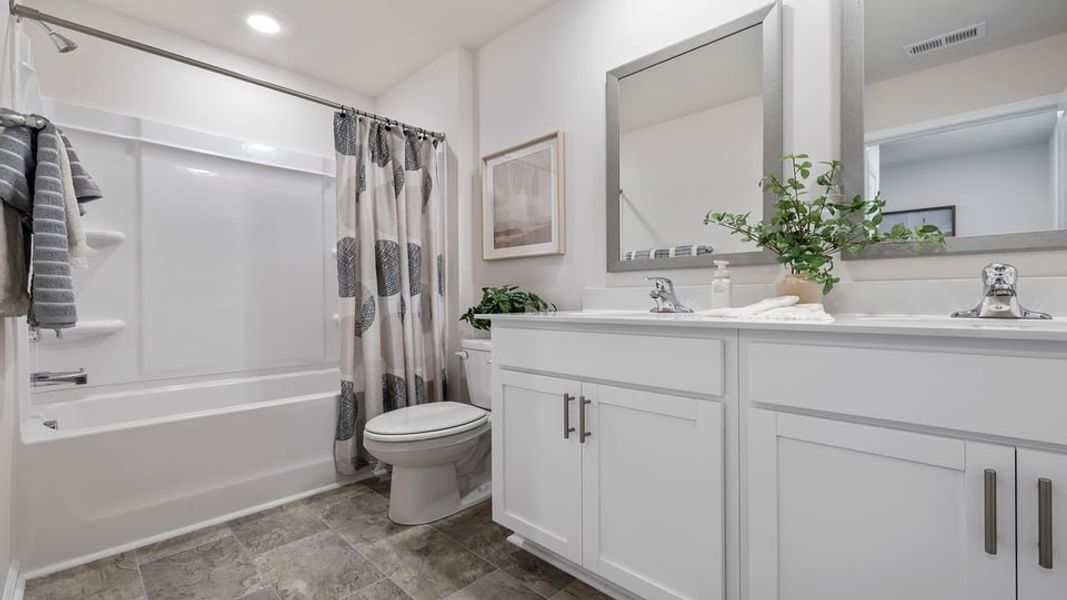 Furnished interior view inside a new home in Lakestone, Woodruff (Image 21).