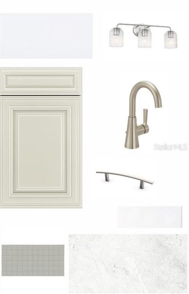 Sample of building materials used in homes in , Apollo Beach (Image 19).