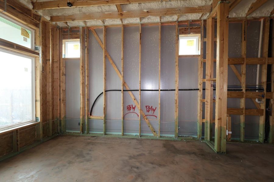 In-progress construction of a new home in Harvest Green - Reserve Collection, Richmond, TX (Image 11).