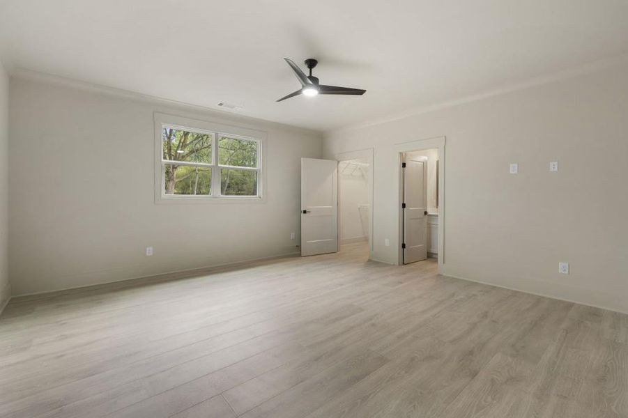 Spacious, unfurnished interior of a new home in , Buford (Image 34).