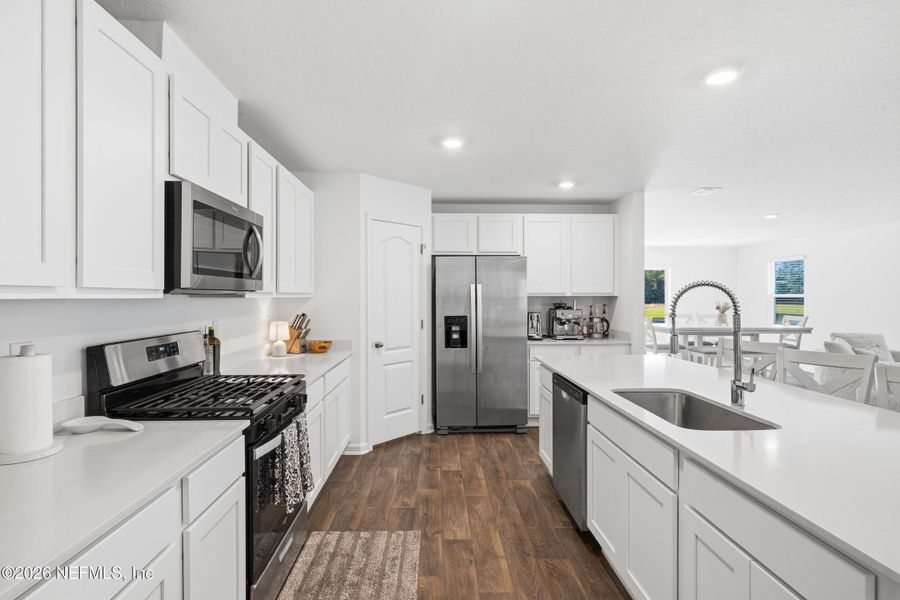 Furnished interior view inside a new home in , St. Augustine (Image 7).