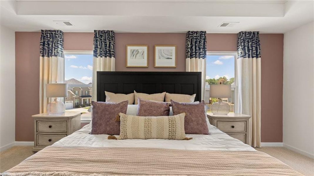 Furnished interior view inside a new home in Bridle Creek, Locust Grove (Image 6).