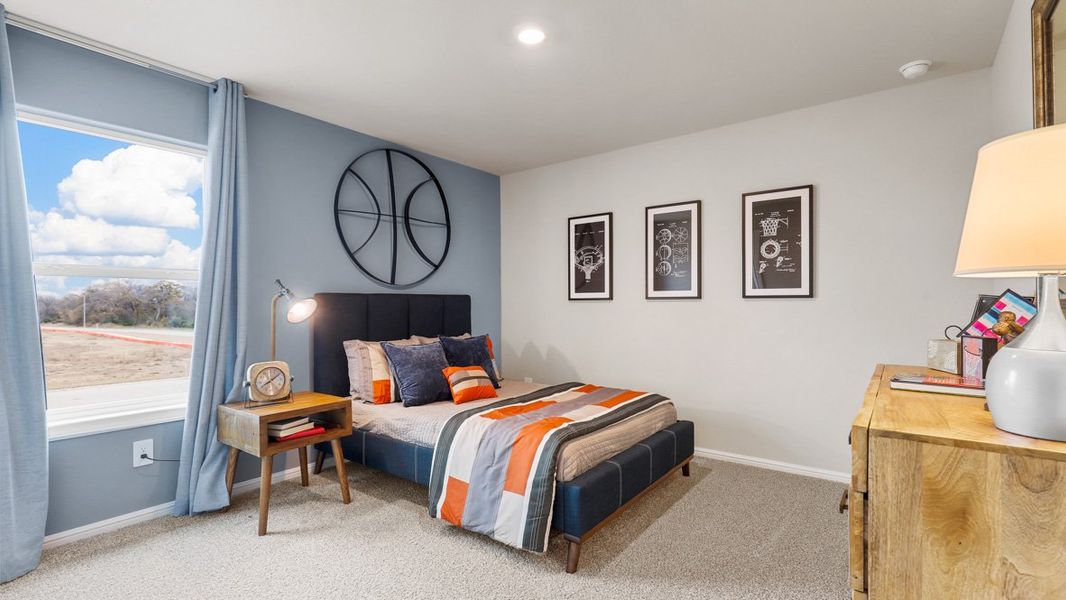 Furnished interior view inside a new home in Orchard Village, Fort Worth (Image 36).