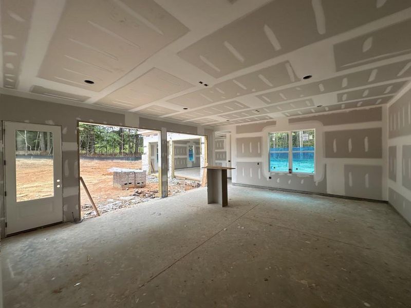 In-progress construction of a new home in , Lawrenceville, GA (Image 10).