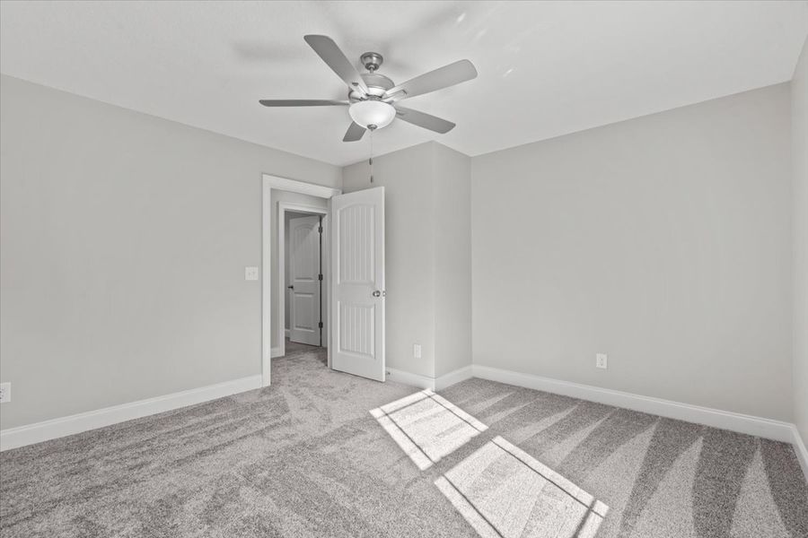 Representative unfurnished interior of a home built from the Enory by Enchanted Homes in Guadalupe Heights, Seguin (Image 38).