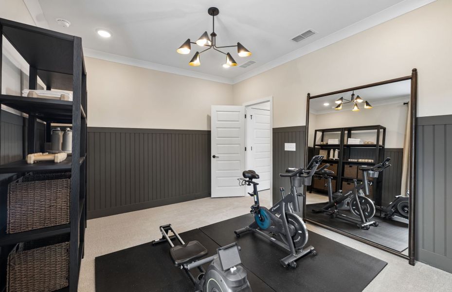 Representative furnished interior of a home built from the Montadale by John Wieland in Treymor, Mount Juliet (Image 8).
